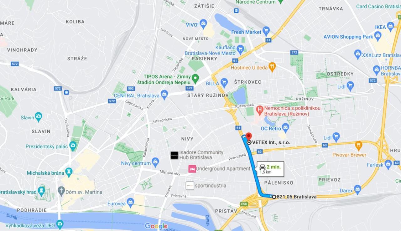 Apartment Modern 2 Apt With Free Parking And Wi-fi, Self Check-in Pressburg